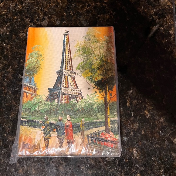 Painting of Eiffel Tower - Picture 1 of 2